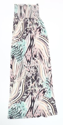 Miss Selfridge Petite mehrfarbiges Kleid, Größe 8, Animal Print