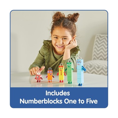 Hand2mind Numberblocks Friends One to Five, Action Figure Set, Toy Figures & ...