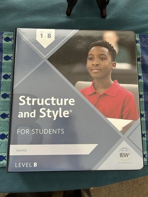Institute for Excellence in Writing Structure and Style Year 1 Level B Set