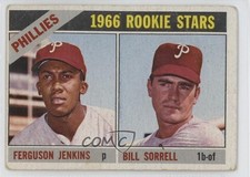 1966 Topps Rookie Stars Fergie Jenkins Ferguson Bill Sorrell #254 HOF 0z0n