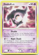 Duskull 80/130 Common Diamond & Pearl Pokemon MP on eBay