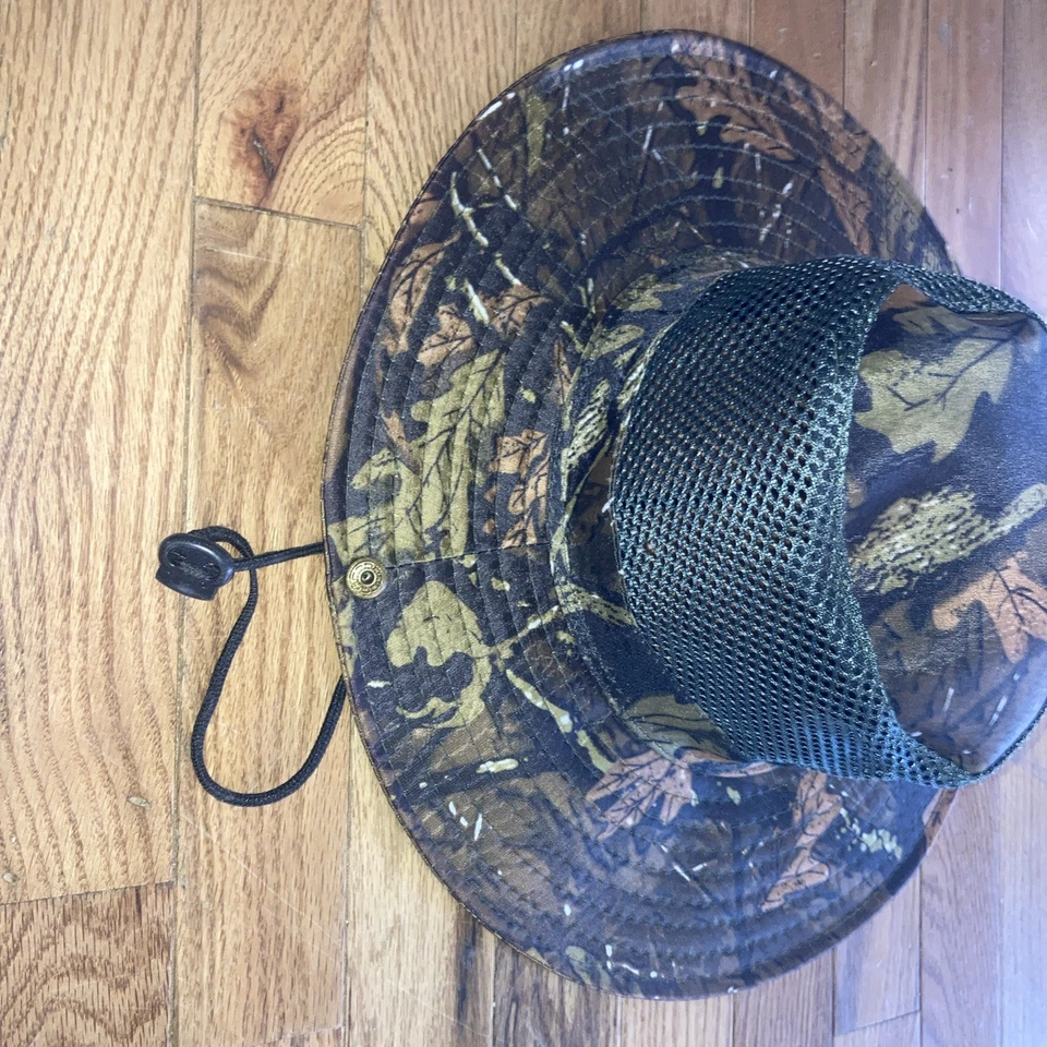 Outdoor hunting/fishing Breathable 100% Polyester wide, brimmed hat,  - Image 3 of 4
