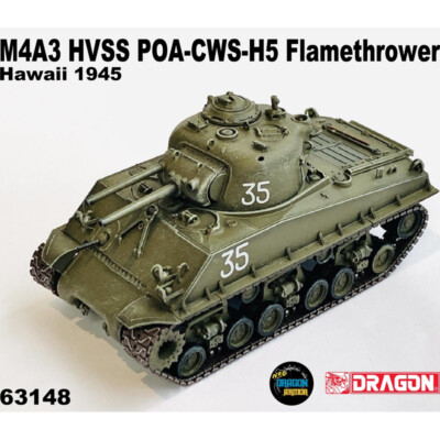 1/72 American M4A3 Sherman Tank Flamethrower Hawaii 1945 | eBay