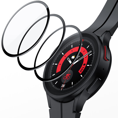 JETech Screen Protector for Samsung Galaxy Watch 5 Pro 45mm, 3 Pack