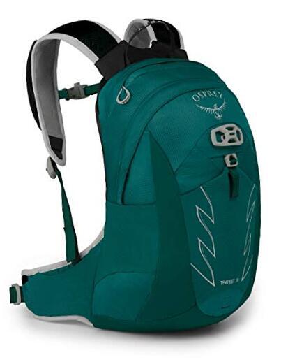 Tempest Jr Girls Hiking Backpack in Jasper Green for Outdoor Adventures  