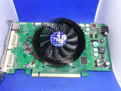 BIOSTAR GeFORCE 8600 GTS 256MB DDR3 PCI-e GRAPHICS CARD 2xDVI S-VIDEO #GK4005