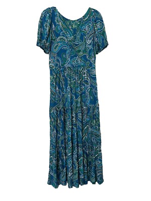 boden blue maxi dress Boden Women's Ava Linen Blend Midi Dress in Blue