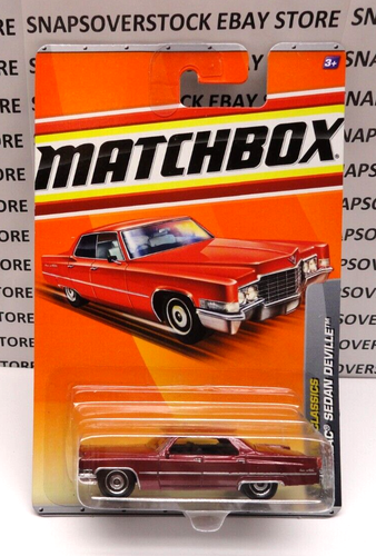 2011 MATCHBOX RED '69 CADILLAC SEDAN DEVILLE, HERITAGE CLASSICS, MBX #24, VHTF - Picture 2 of 9