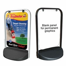 Swinger Pavement Sign Outdoor A-board Display Stand