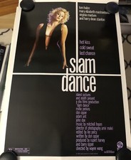 SLAM DANCE Original 27x41 Movie Poster Virginia Madsen Tom Hulce