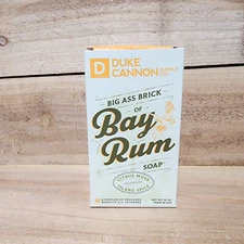 Duke Cannon Supply Co Big Ass Brick of Soap BAY RUM 10oz NEW