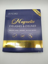 7 Pairs Magnetic Eyelashes With Eyeliner, 7 Pairs Different Types 3D Reusable