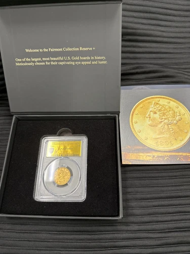 ❤️ The Fairmont Collection 1902 PCGS MS62 Liberty Head Gold $5 Half Eagle Coin