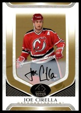 Joe Cirella 2020-21 SP Signature Edition Legends Gold Script #128 NHL Hockey