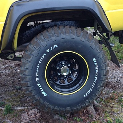 FELGENSCHUTZ & Styling passend für JEEP Grand Cheroke Felgenringe KL ZJ YJ KJ WJ