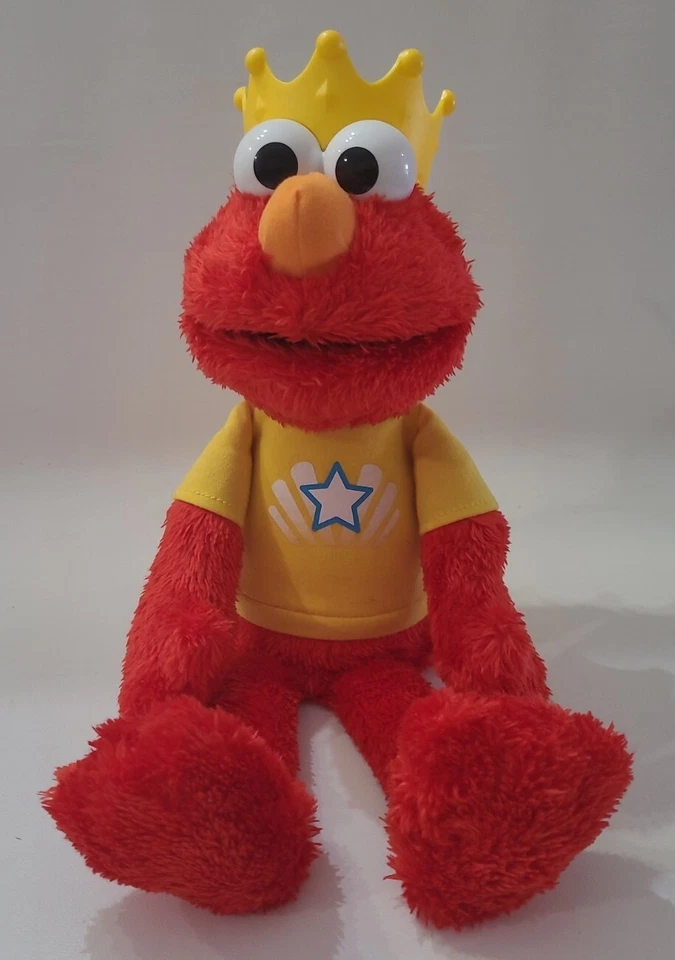 Sesame Street Elmo. Musical Let's Imagine Animated Plush Playskool Missing Hats - Image 2 of 4