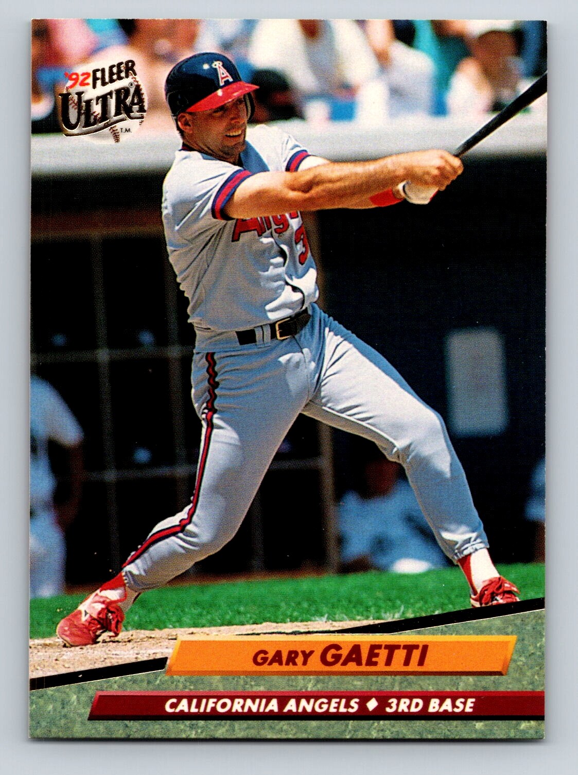 Gary Gaetti 1992 Ultra #26 California Angels