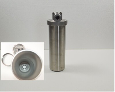 1/2''NPT Corrosion-resistant 304 Stainless Steel Heavy-duty Filter Housing 300psi
