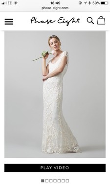 aubrina tapework wedding dress
