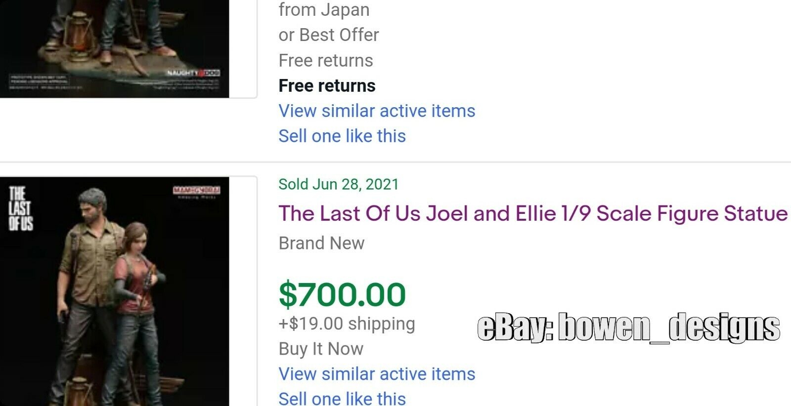 The Last of Us Joel and Ellie 1/9 Scale Statue Set