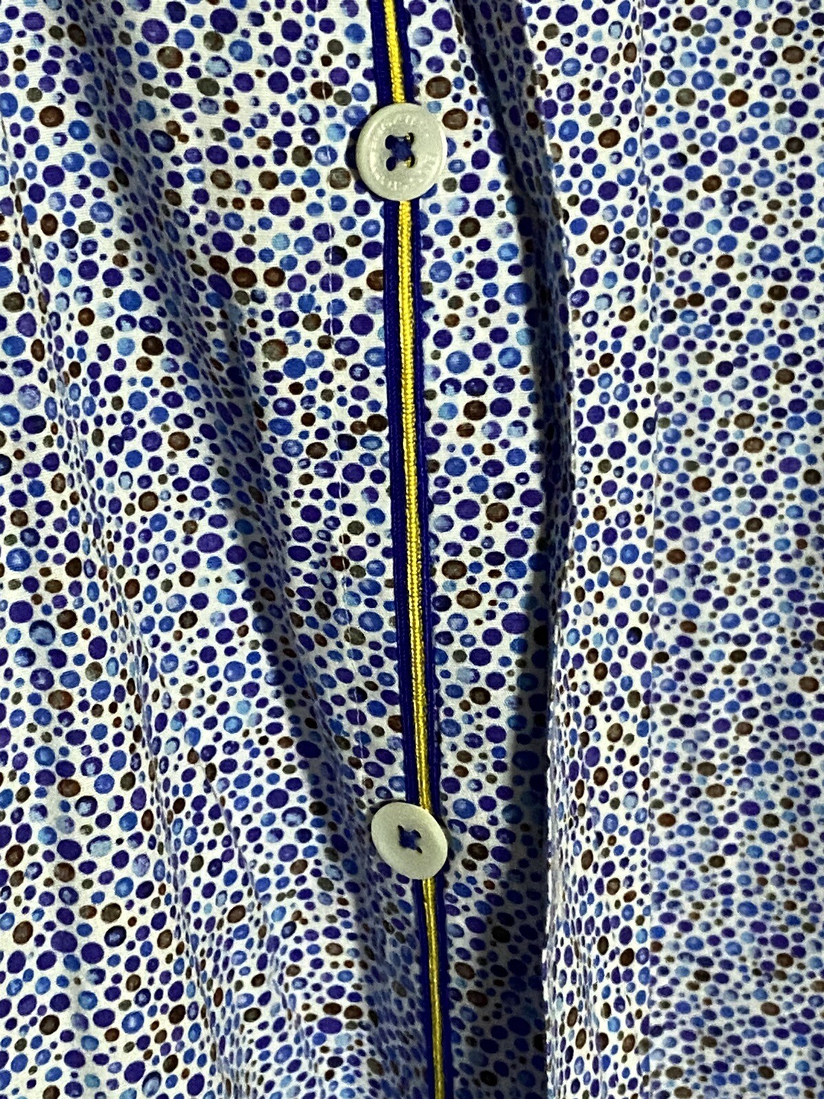 BUGATCHI Mens Long Sleeve Button Pattern Shirt XL - image 3