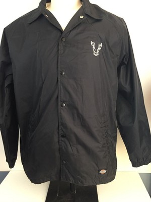 snap front windbreaker