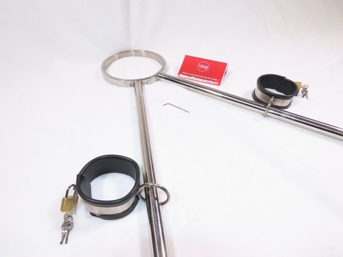 BDSM Yoke Pillory Cangue Neck & Wrist Ankle Restraints Bondage, SM Restraint - Picture 7 of 8