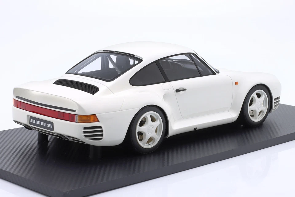 New TrueScale PORSCHE 959 SPORT GP 1983 1:12 Model Car WHITE TSM120013 KidBX - Image 2 of 4
