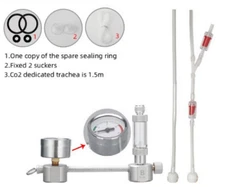 DIY CO2 Generator System With Bubble Counter Kit For Aquarium Live Plants