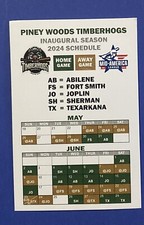 Horario 2024 PINEY WOODS TIMBERHOGS ⚾️ Patín de béisbol menor no 2023 INAUGURAL