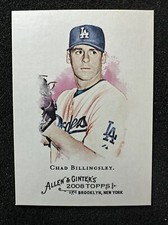 CHAD BILLINGSLEY #47 2008 Topps Allen & Ginter's QTY Los Angeles Dodgers