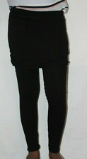 Love In Skirted Leggings- Black- Size S