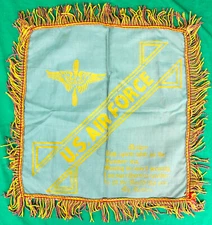 Original Vintage US Air Force Mother Pillow Case