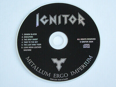 IGNITOR Take to the Sky CD 2004 MEGA RARE OOP HEAVY/POWER ORIGINAL