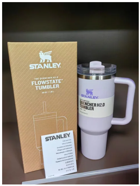 2024 Stanley H2.0 Tumblers (30oz/887mL) - Stainless, With Handle & Straw Lid