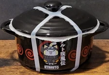Official Nyaruto Naruto Shippuden Bowl – Ceramic, Lid Included, NEW