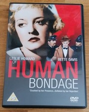 DVD - Of Human Bondage Leslie Howard Bette Davis 1934 Classic Hollywood R2 PAL