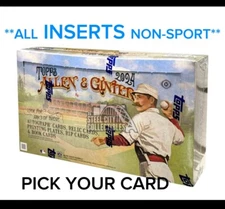2024 Topps Allen & Ginter ** ALL INSERTS NON-SPORT** You Pick - Pick Your Card
