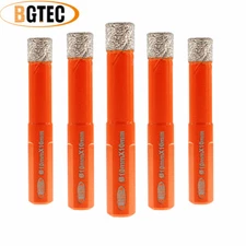 Diamond Core Drill Bit Set Hole Saw Set for Marble Porcelain Tile 5pcs 6/8/10mm