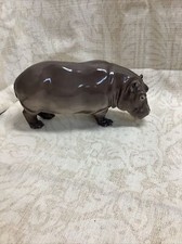 1915 Nymphenburg Porcelain Hippo Rare