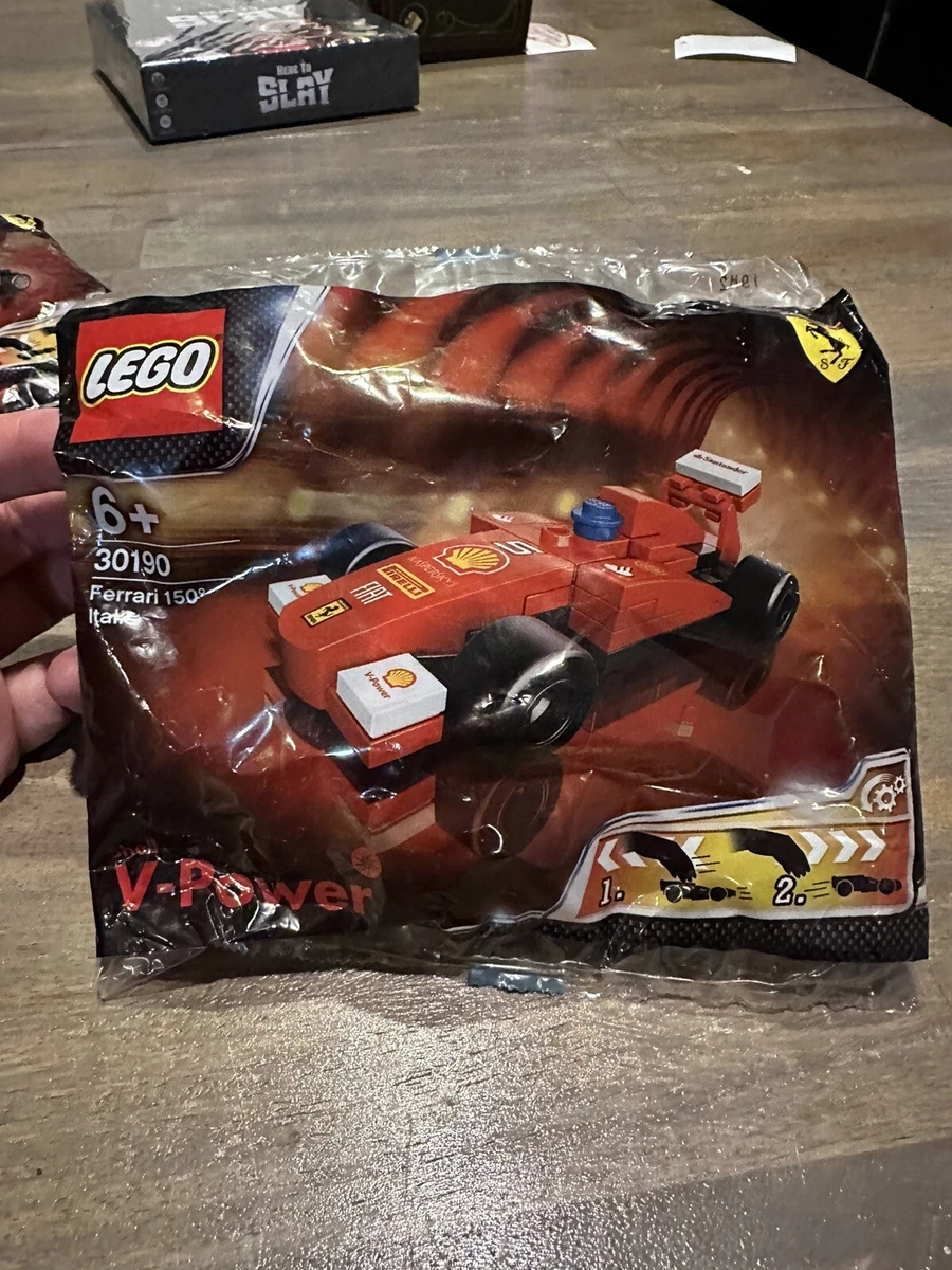 kinakål lugtfri risiko Brand New Factory Sealed LEGO 30190 Scuderia Ferrari 150 Italia F1 Formula  One | eBay