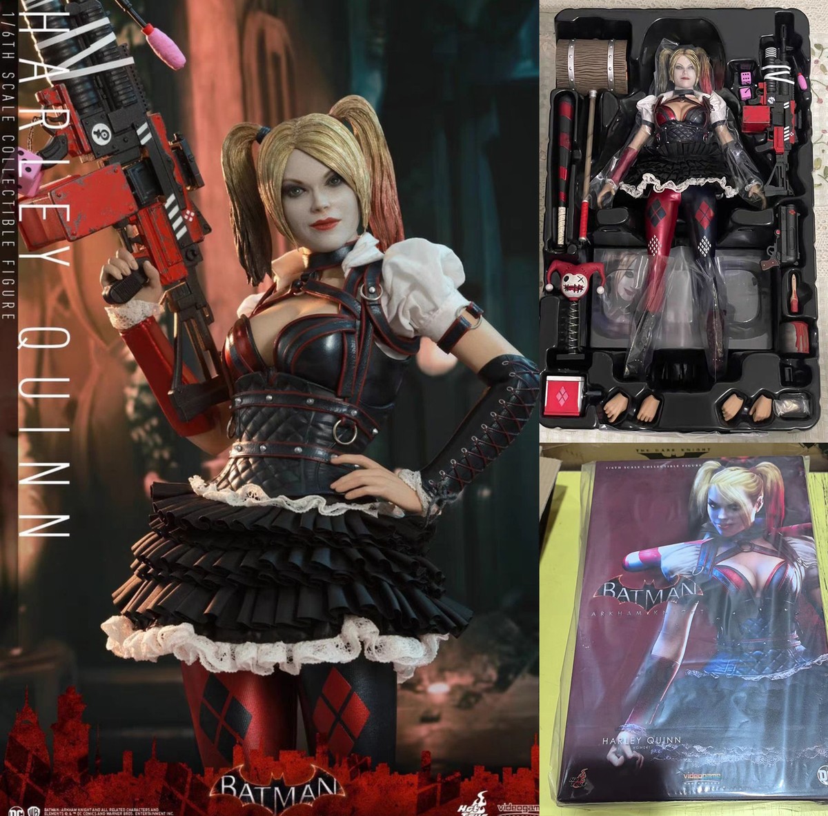 1/6 Hot Toys Batman: Arkham Knight Harley Quinn VGM41 In Stock | eBay
