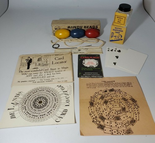 LOT OF 4 Adams & More Vintage Magic Trick Items Original Boxes | eBay