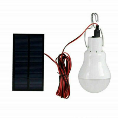 UEB Solarlampe Outdoor – 5V 15W Solarpanel, 300LM, Wiederaufladbar, 2er Pack, Ideal Für Camping & Garten