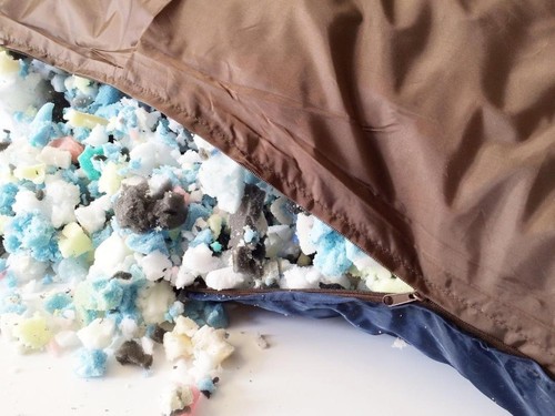 Jumbo 55"X47" Heavy Duty Waterproof Pet Bed Pillow with Mix Memory Foam XL Dogs - Picture 3 of 54