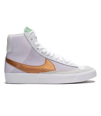 Nike Blazer Mid 77 D GS Trainers Pink DC6084-500 GS Uk EU40