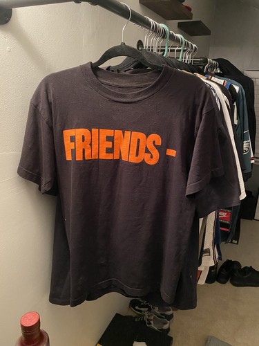 Vlone Friends Black / Orange T-shirt 