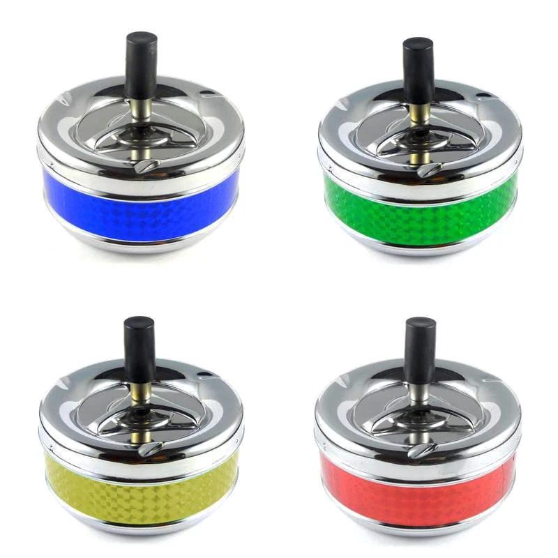 STARLET24 9 - 13 cm Drehaschenbecher Windaschenbecher Aschenbecher Ascher (Farbe wählbar)