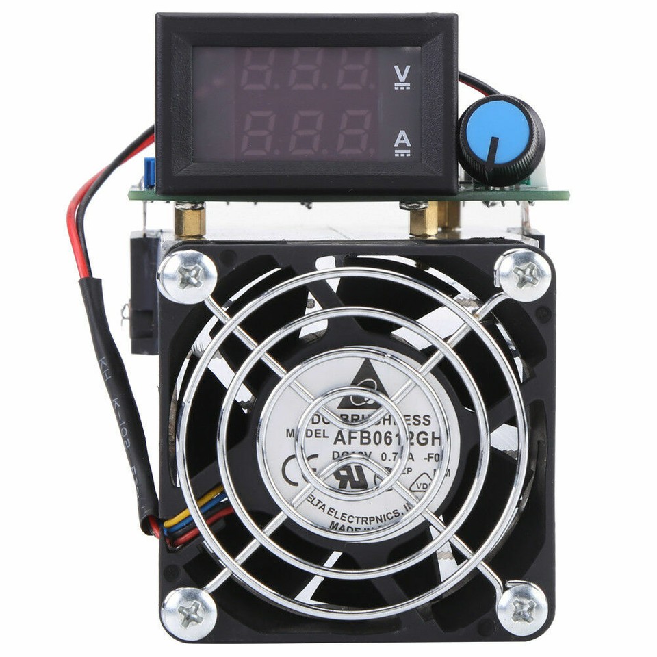 Electronic Load 0-10A DC 12V 100W Discharge Battery Capacity Testing ...