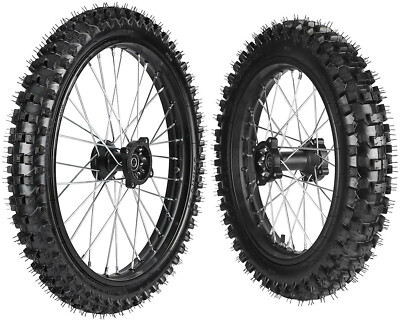  19'' 16'' Wheel 70/100-19 + 90/100-16 Tire Rim Dirt Pit Bike Apollo CRF 150cc 200